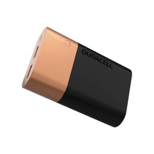 Duracell 10050mAh Power Bank Black and Gold Duracell 10050mAh Power Bank Black and Gold